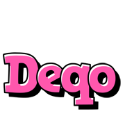 Deqo girlish logo