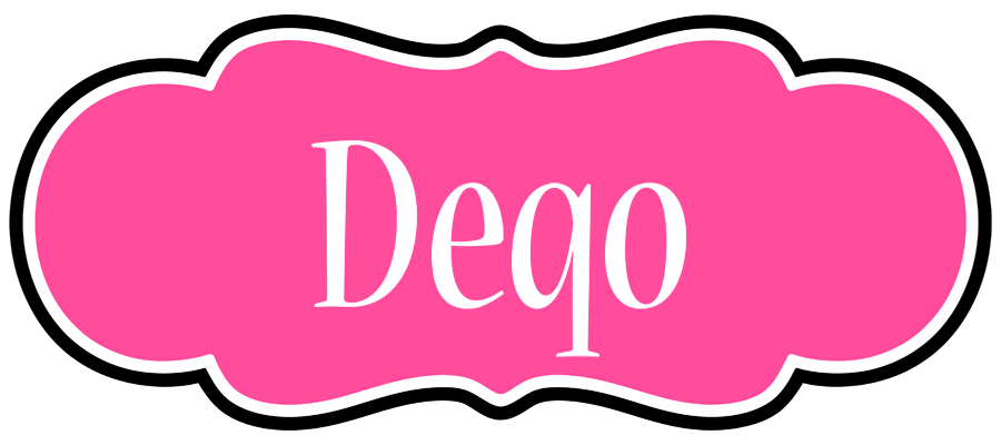 Deqo invitation logo