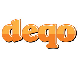 Deqo orange logo