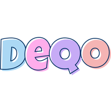 Deqo pastel logo