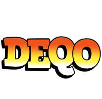 Deqo sunset logo