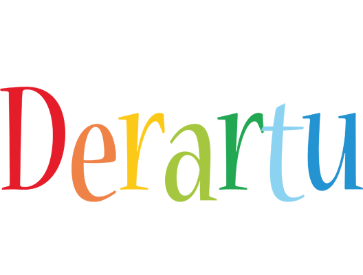 Derartu birthday logo