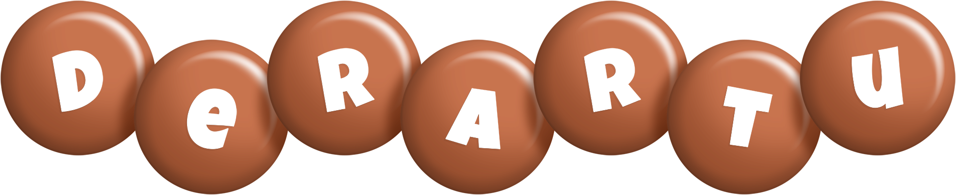 Derartu candy-brown logo