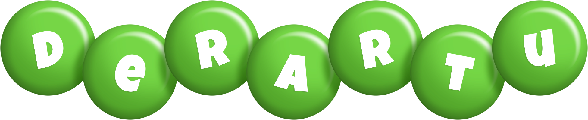 Derartu candy-green logo