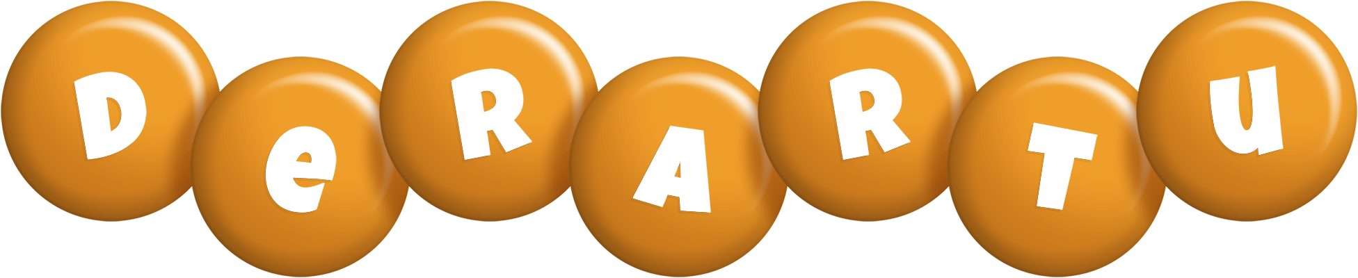Derartu candy-orange logo