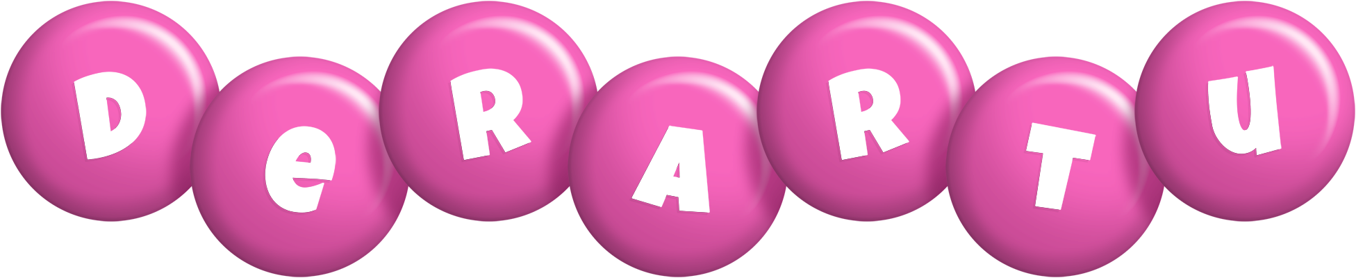 Derartu candy-pink logo