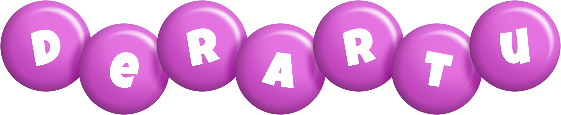 Derartu candy-purple logo