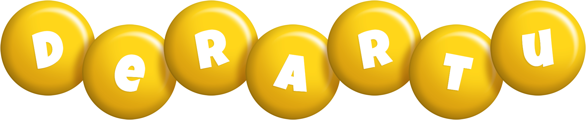 Derartu candy-yellow logo