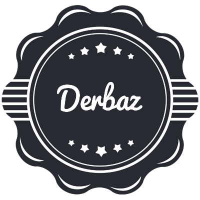 Derbaz badge logo
