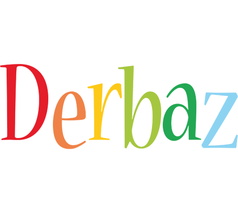 Derbaz birthday logo