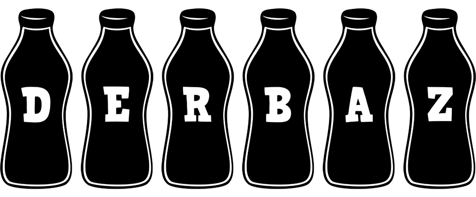 Derbaz bottle logo