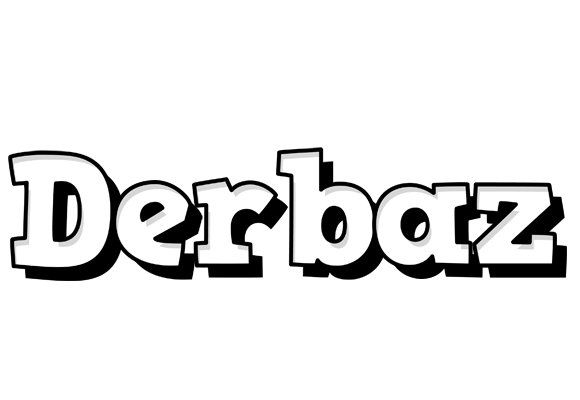 Derbaz snowing logo