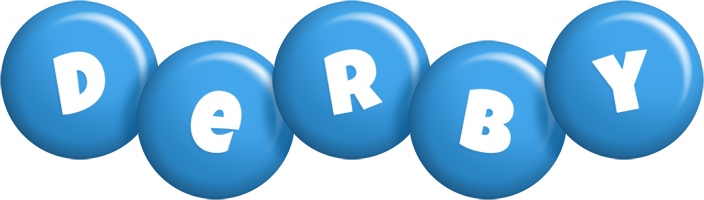 Derby candy-blue logo