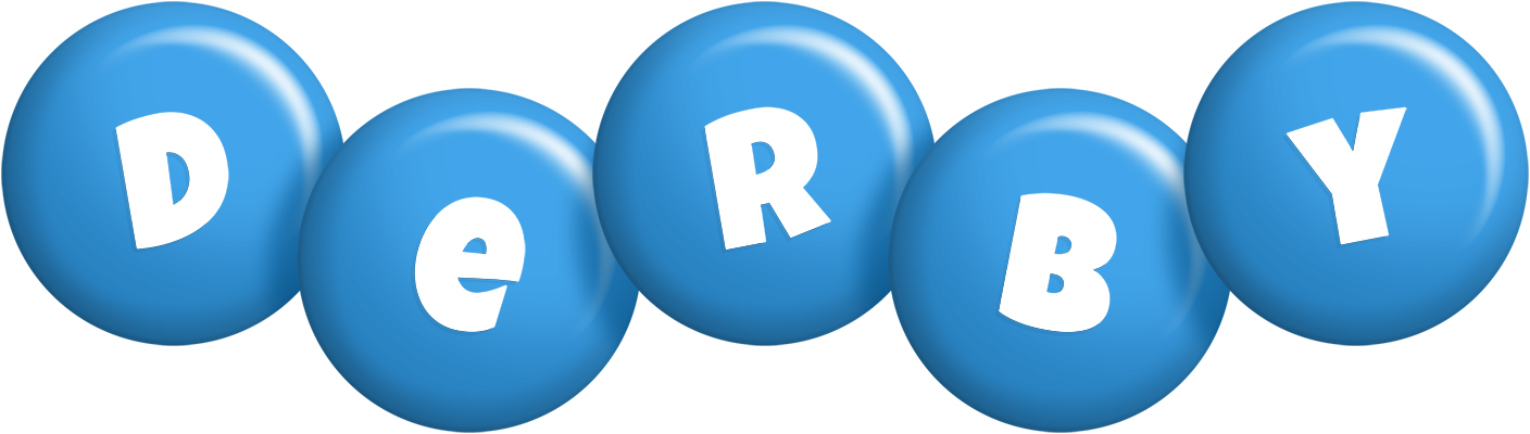 Derby candy-blue logo