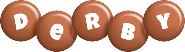 Derby candy-brown logo