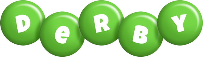 Derby candy-green logo