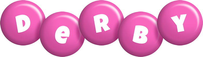 Derby candy-pink logo
