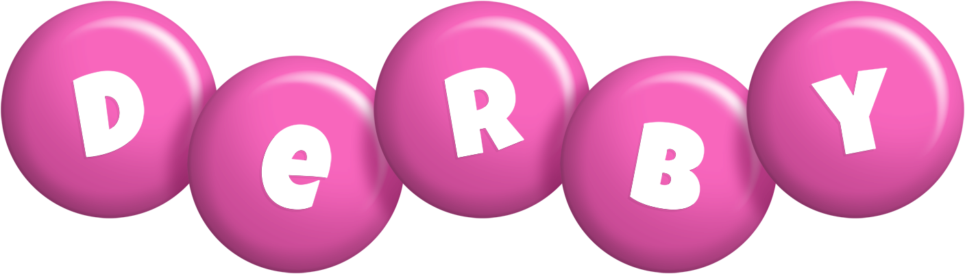 Derby candy-pink logo