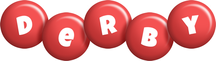 Derby candy-red logo