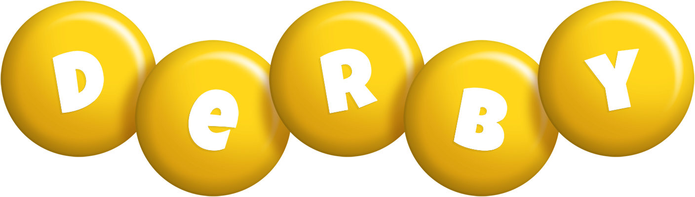 Derby candy-yellow logo