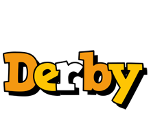 Derby cartoon logo