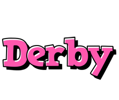 Derby girlish logo