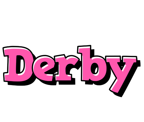 Derby girlish logo