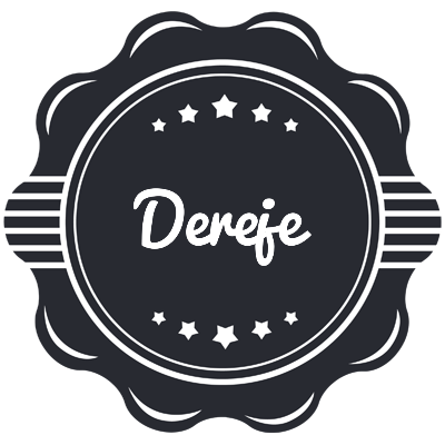 Dereje badge logo