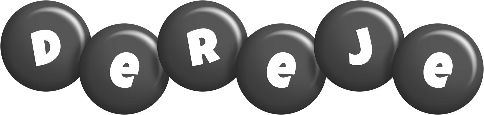 Dereje candy-black logo