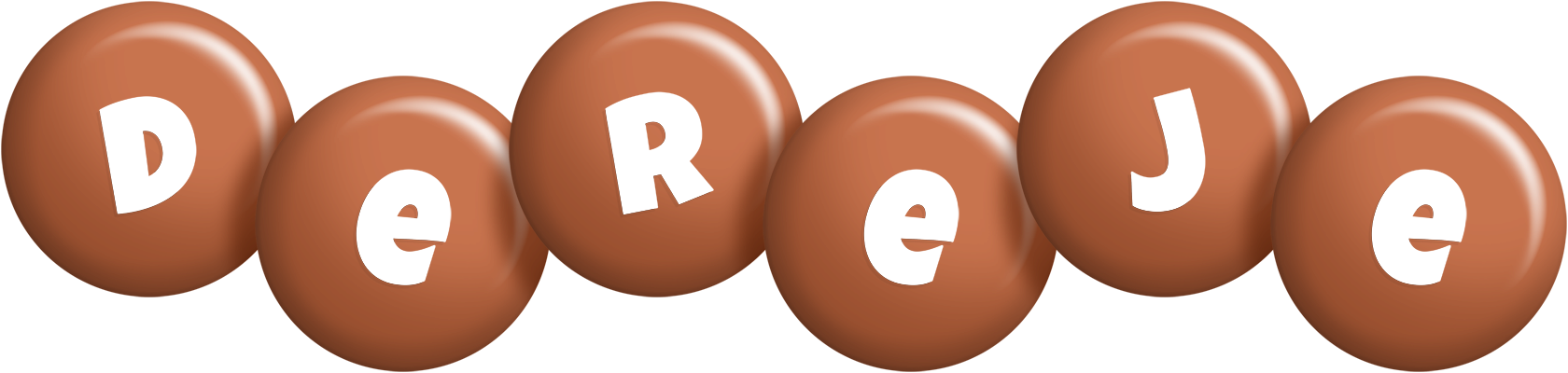 Dereje candy-brown logo