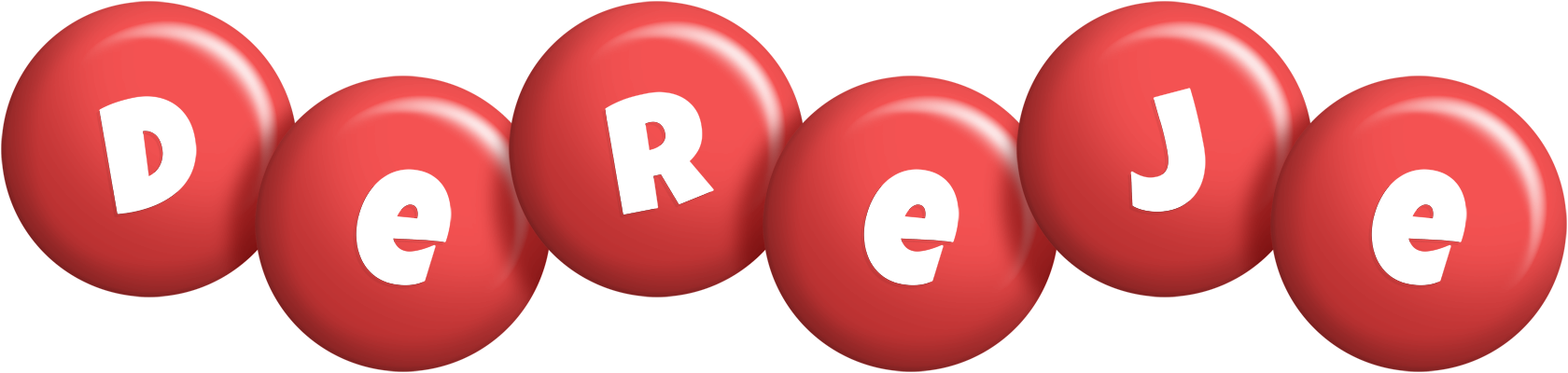Dereje candy-red logo