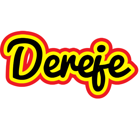 Dereje flaming logo