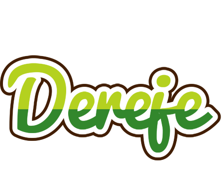 Dereje golfing logo