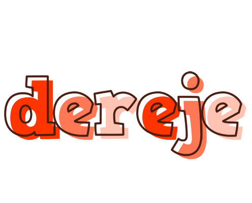 Dereje paint logo