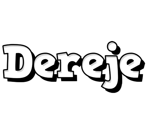 Dereje snowing logo