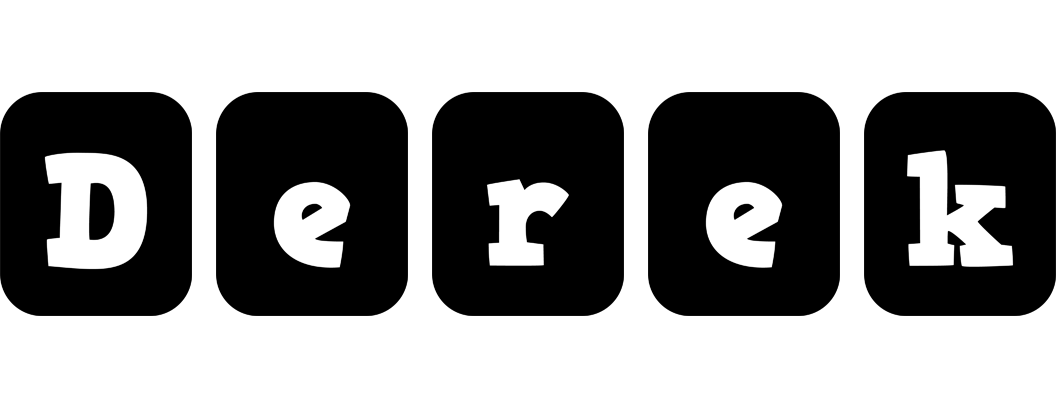 Derek box logo