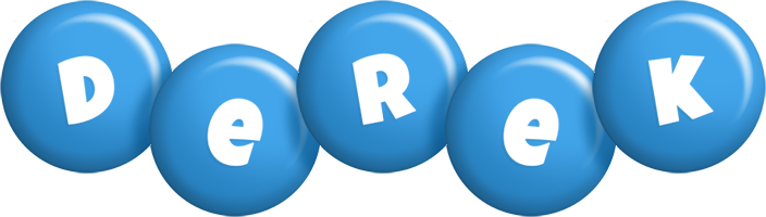 Derek candy-blue logo