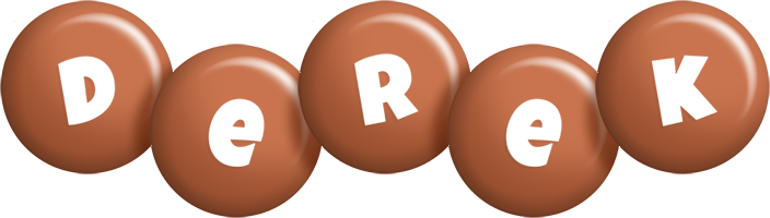 Derek candy-brown logo