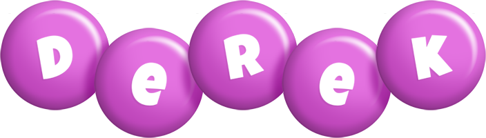 Derek candy-purple logo