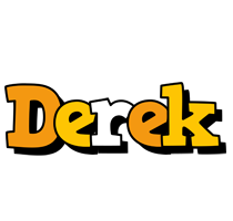 Derek cartoon logo