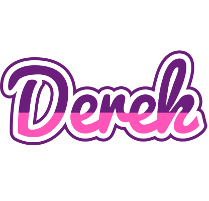 Derek cheerful logo