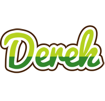 Derek golfing logo
