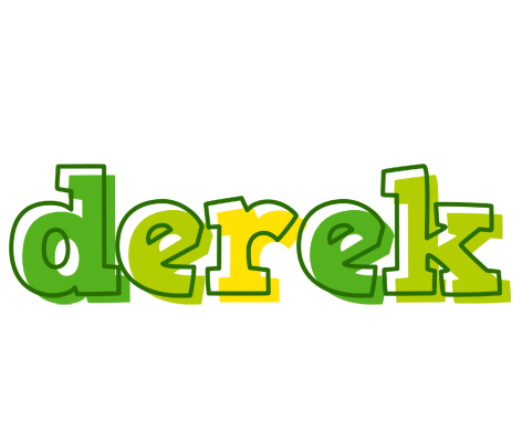 Derek juice logo