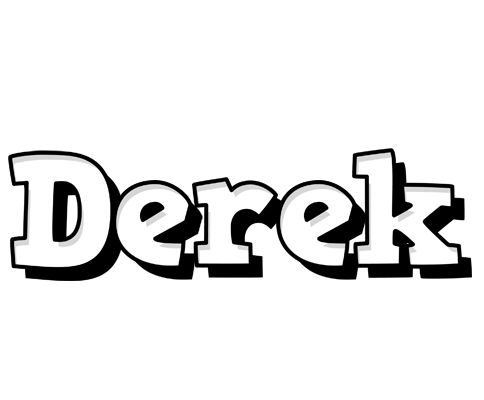Derek snowing logo