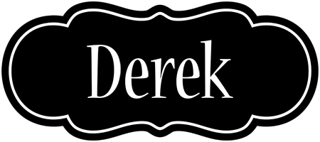 Derek welcome logo