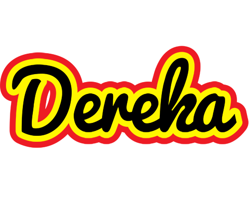 Dereka flaming logo