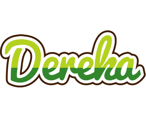 Dereka golfing logo