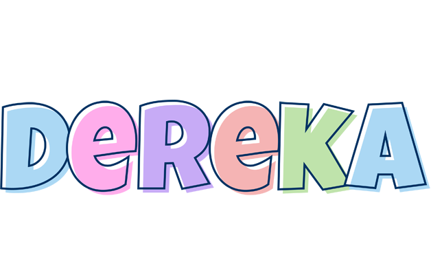 Dereka pastel logo