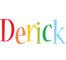 Derick birthday logo