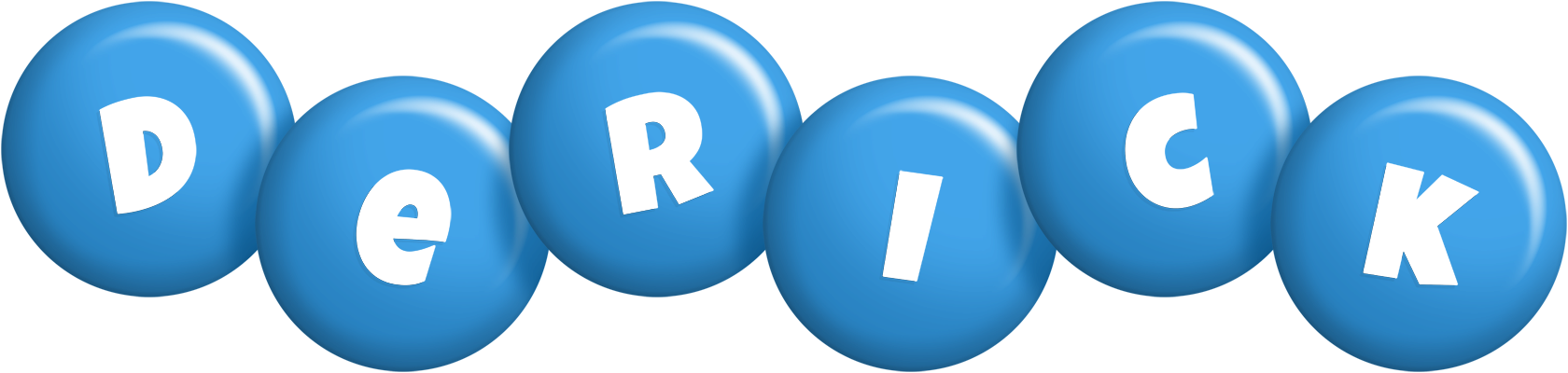 Derick candy-blue logo
